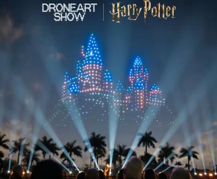 Illustration de l'événement : DroneArt Show Harry Potter