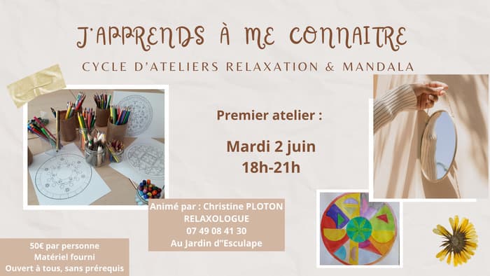 Illustration de l'événement : J'APPRENDS A ME CONNAITRE