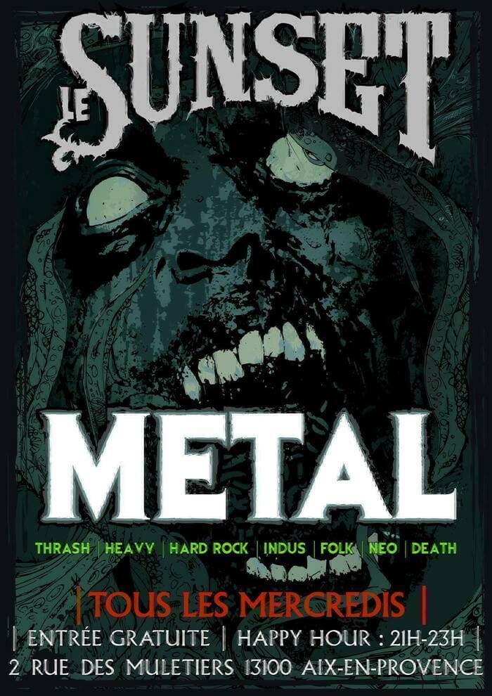 Illustration de l'événement : Soirée Metal