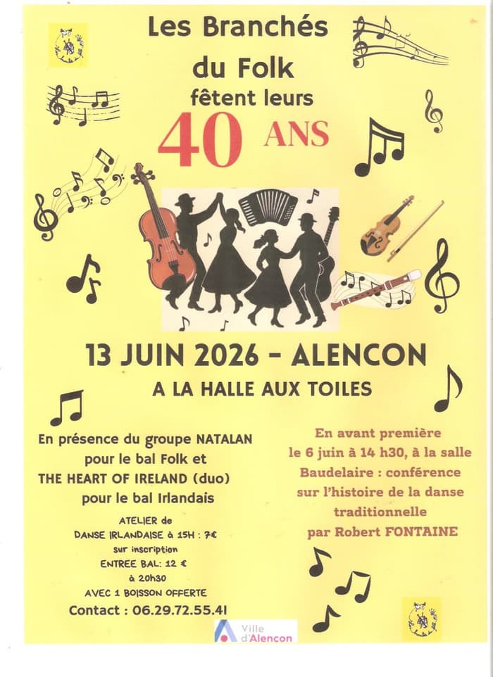 Illustration de l'événement : Les quarante ans des Branchés du Folk