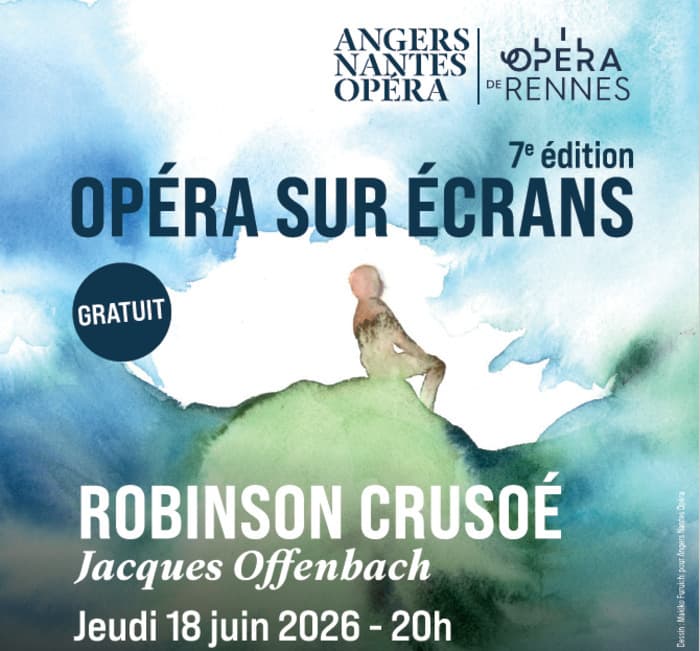 Illustration de l'événement : Opéra sur Écrans "Robinson Crusoé" le 18 juin