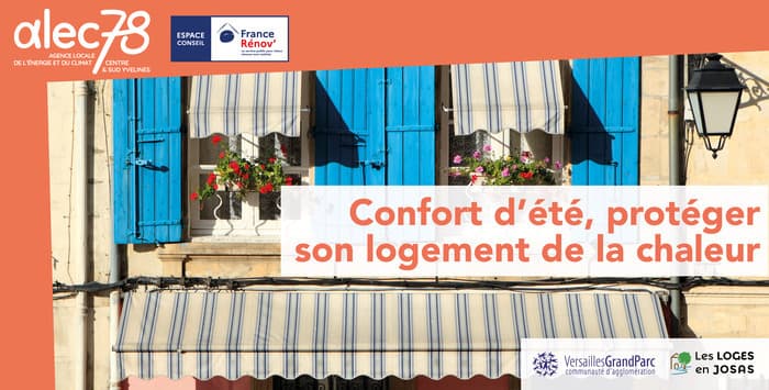 Illustration de l'événement : Conférence Confort d'été, protéger son logement de la chaleur