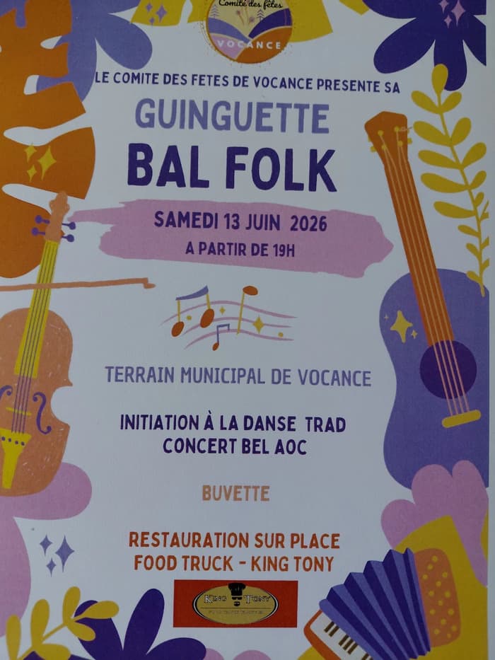 Illustration de l'événement : Guinguette: Bal Folk