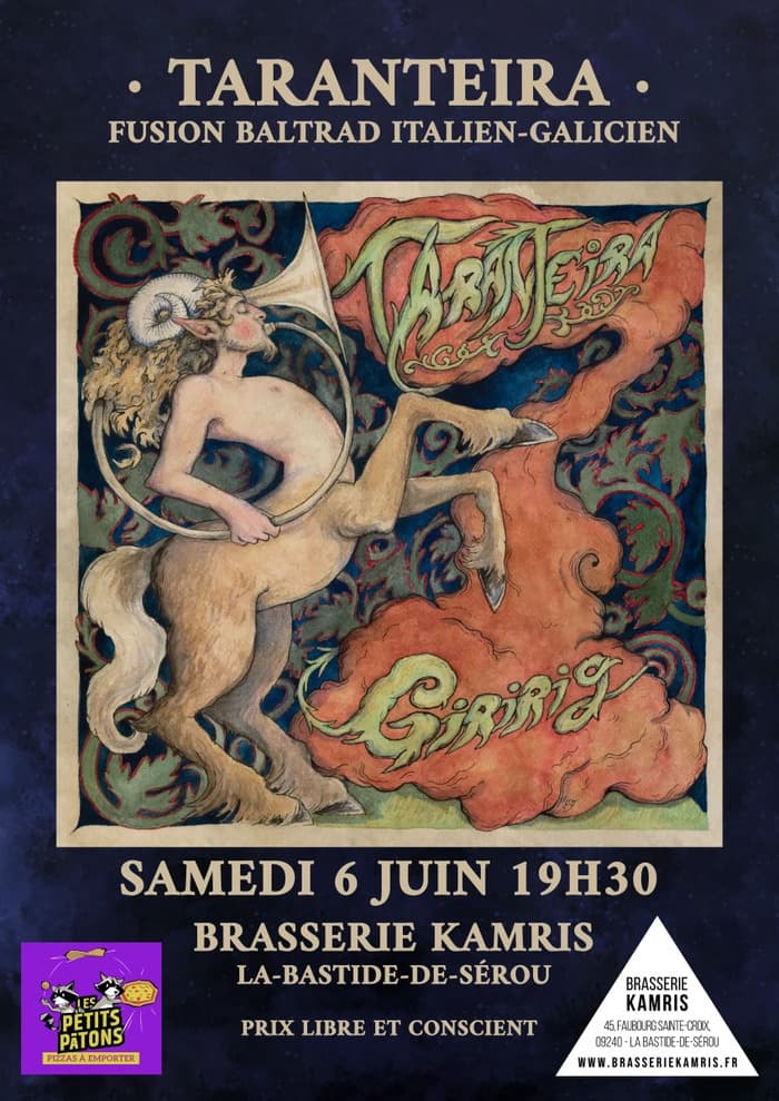 Illustration de l'événement : Taranteira baltrad italienne galicienne