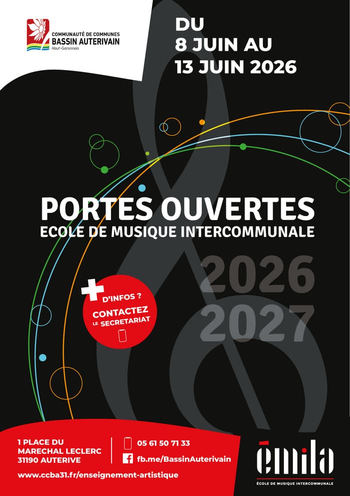 Illustration de l'événement : Portes ouvertes école de musique