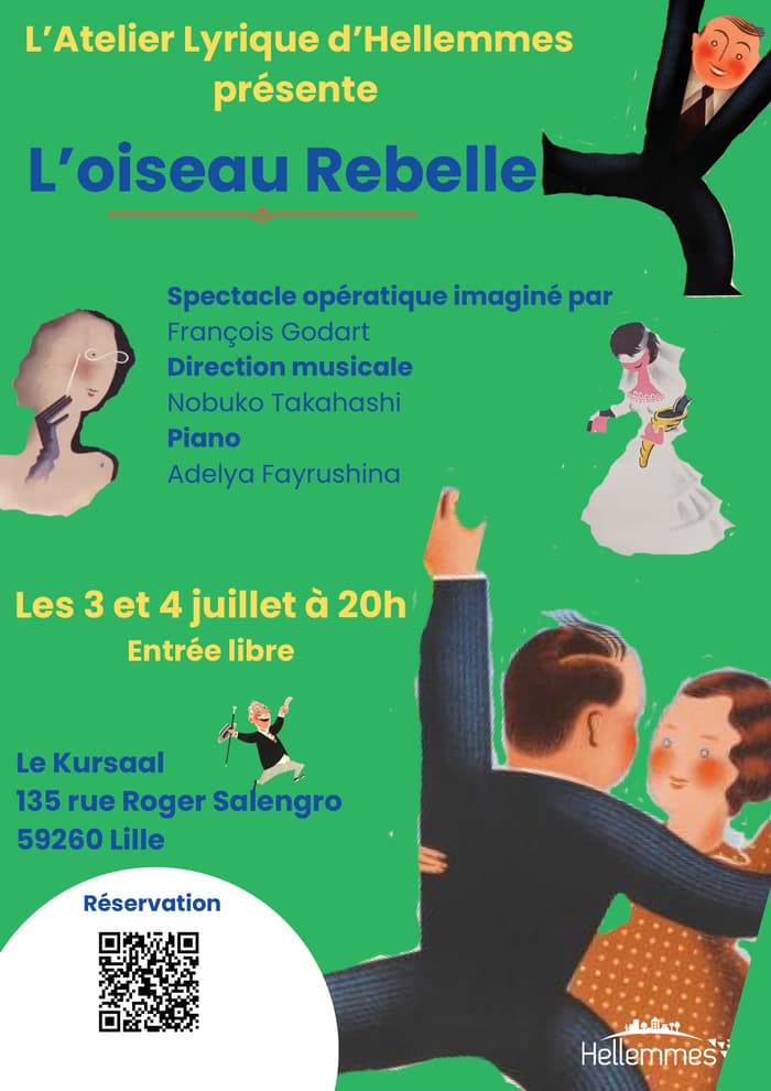 Illustration de l'événement : L'oiseau rebelle - 3 et 4/7