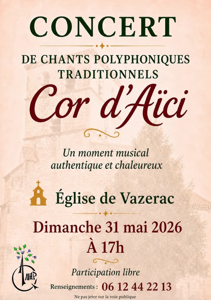 Illustration de l'événement : Concert de chants polyphoniques traditionnels