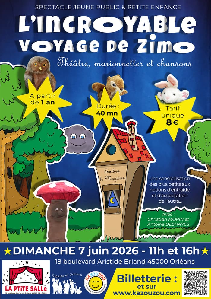 Illustration de l'événement : L'incroyable voyage de Zimo