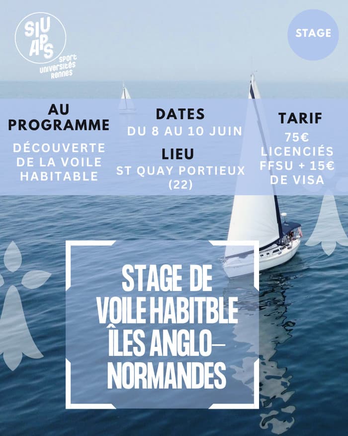 Illustration de l'événement : Stage de voile habitable : traversée transmanche