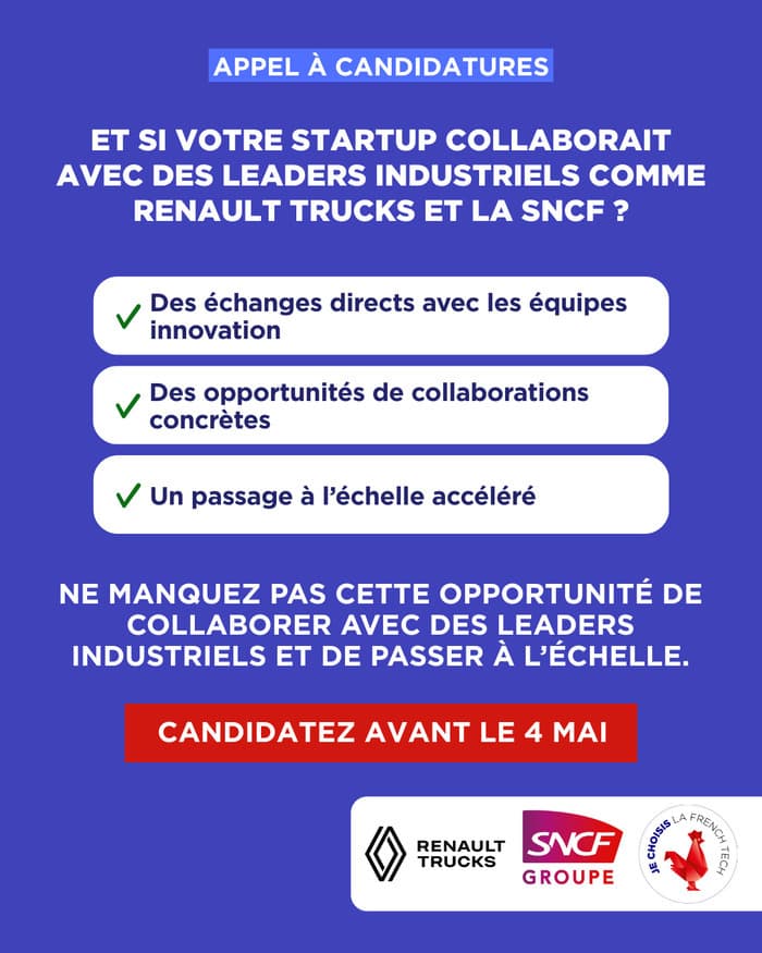 Illustration de l'événement : Matinale Je Choisis La French Tech x Renault Trucks x SNCF