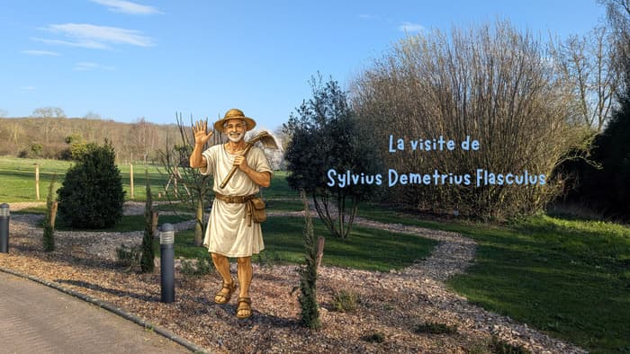 Illustration de l'événement : Visite du jardin mythologique antique avec Sylvius Demetrius Flasculus