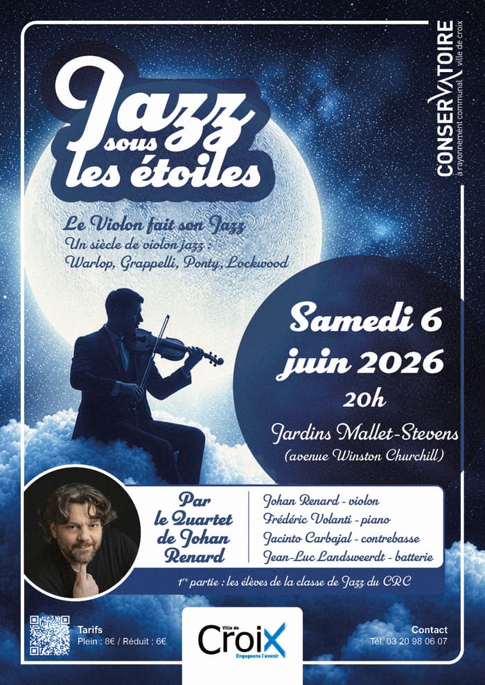 Illustration de l'événement : Jazz sous les étoiles 🌙