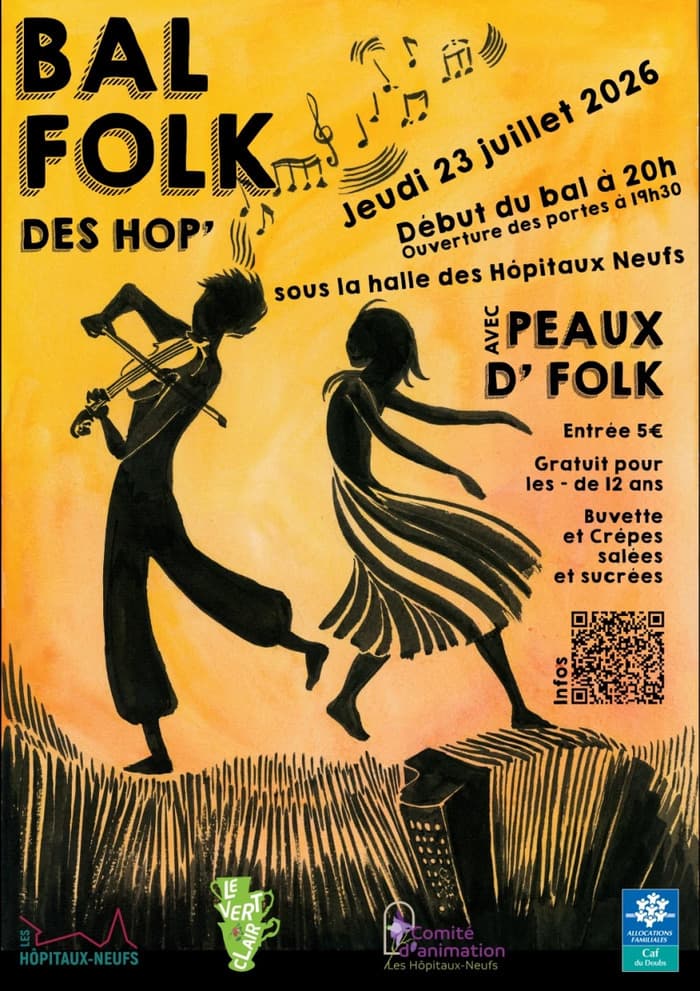 Illustration de l'événement : Bal folk des Hop'