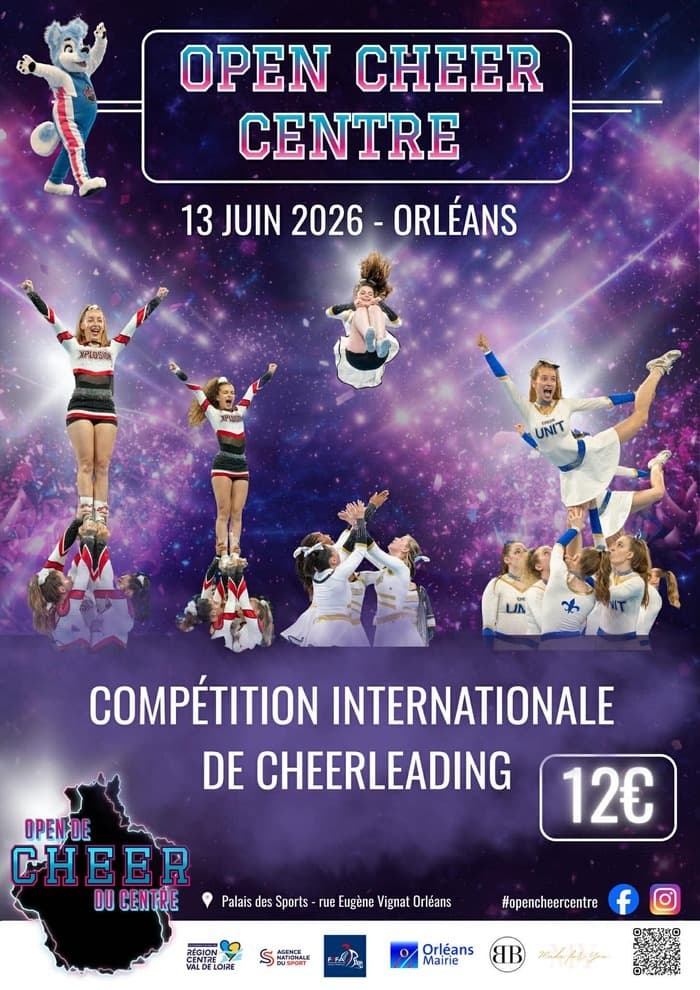 Illustration de l'événement : Open Cheer Centre 2026