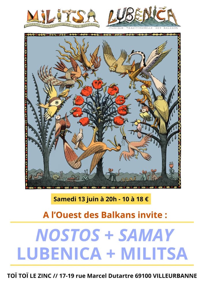 Illustration de l'événement : Soirée à l'Ouest des Balkans