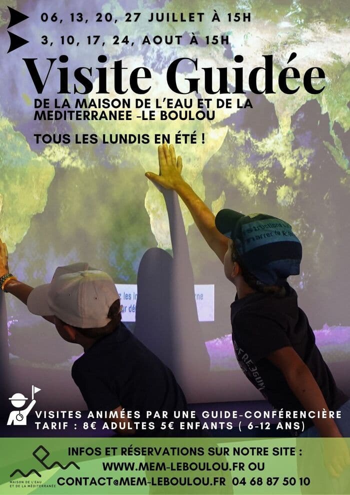 Illustration de l'événement : Votre visite guidée de la Maison de l'Eau