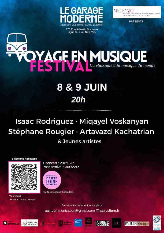Illustration de l'événement : Voyage en Musique Festival - Du classique a la musique du monde