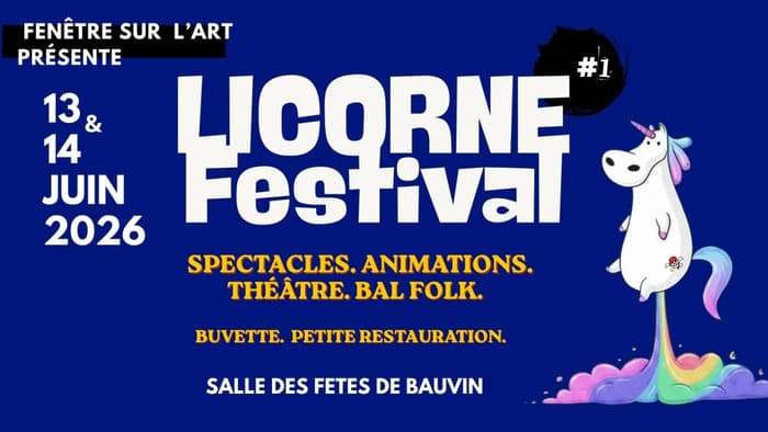 Illustration de l'événement : Licorne Festival: Bal du Trio BrebionUiboMatte
