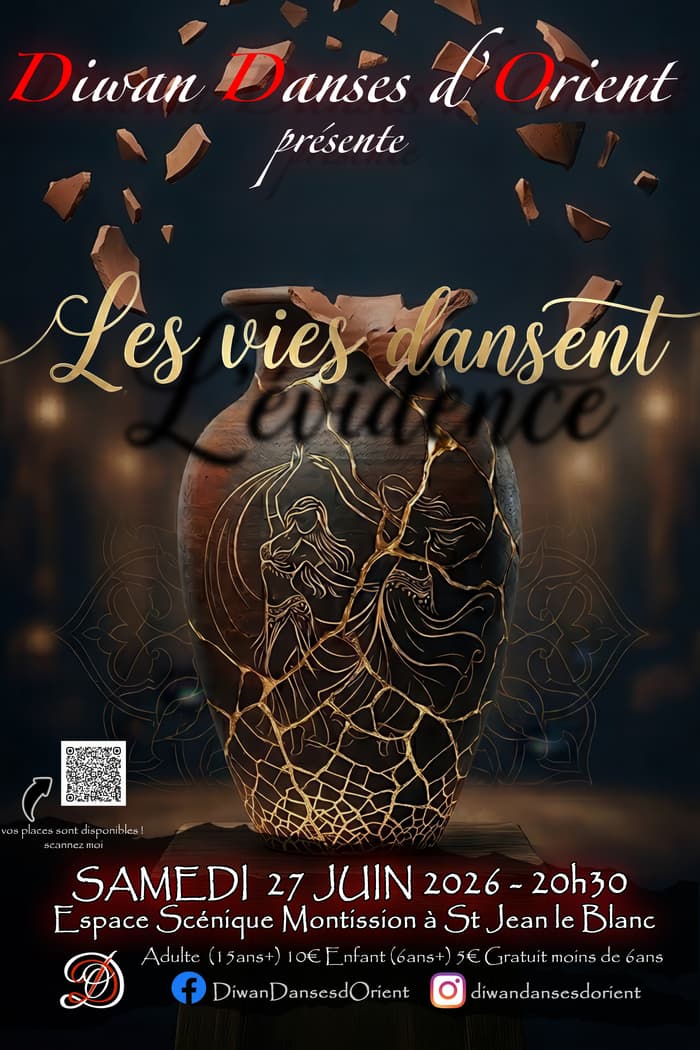 Illustration de l'événement : Spectacle de danses orientales : Les Vies Dansent