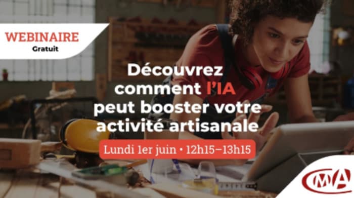 Illustration de l'événement : Découvrez comment l’Intelligence artificielle peut booster votre activité artisanale !
