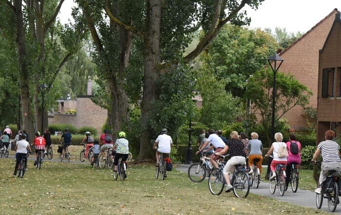 Illustration de l'événement : Visite guidée à vélo sur l'histoire de la construction de la ville nouvelle
