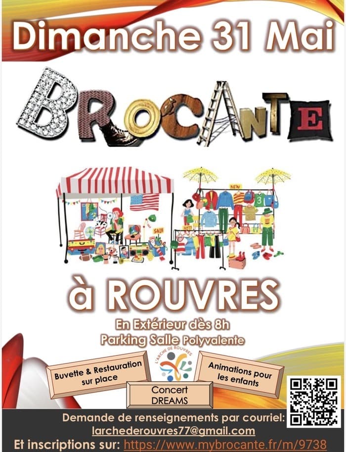 Illustration de l'événement : Brocante à Rouvres