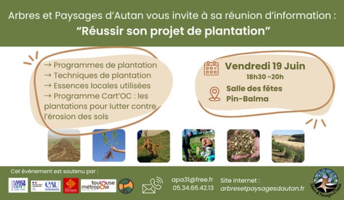 Illustration de l'événement : Réussir son projet de plantation