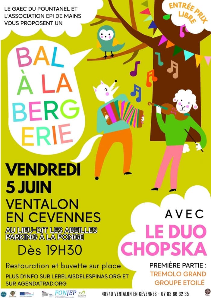 Illustration de l'événement : Bal à la bergerie