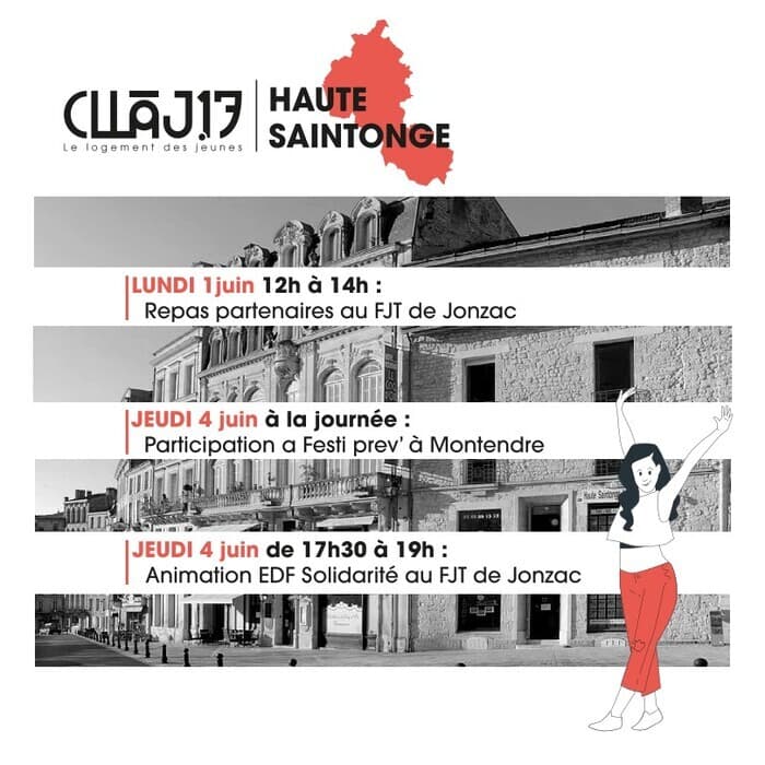 Illustration de l'événement : Programme CLLAJ 17 Haute Saintonge