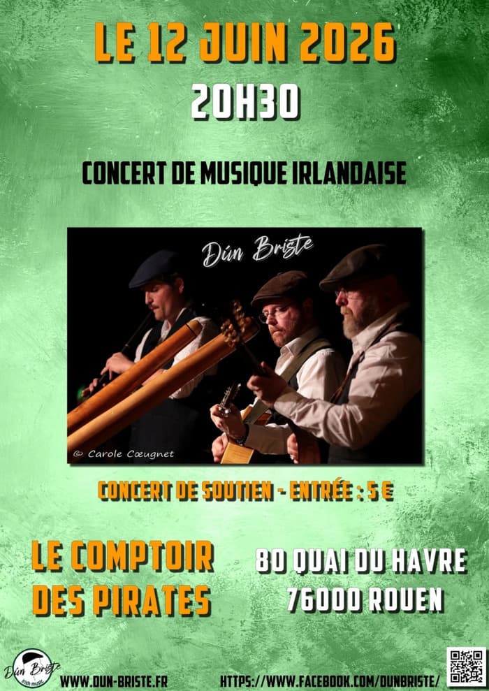 Illustration de l'événement : Concert de musique irlandaise à Rouen