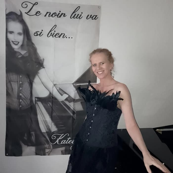 Illustration de l'événement : Concert piano-voix avec Kate Lyne à Lauditorium.info, 13 juin