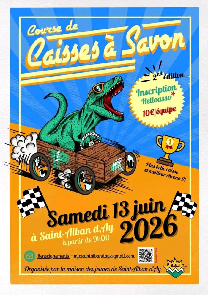 Illustration de l'événement : Course de caisses à savon