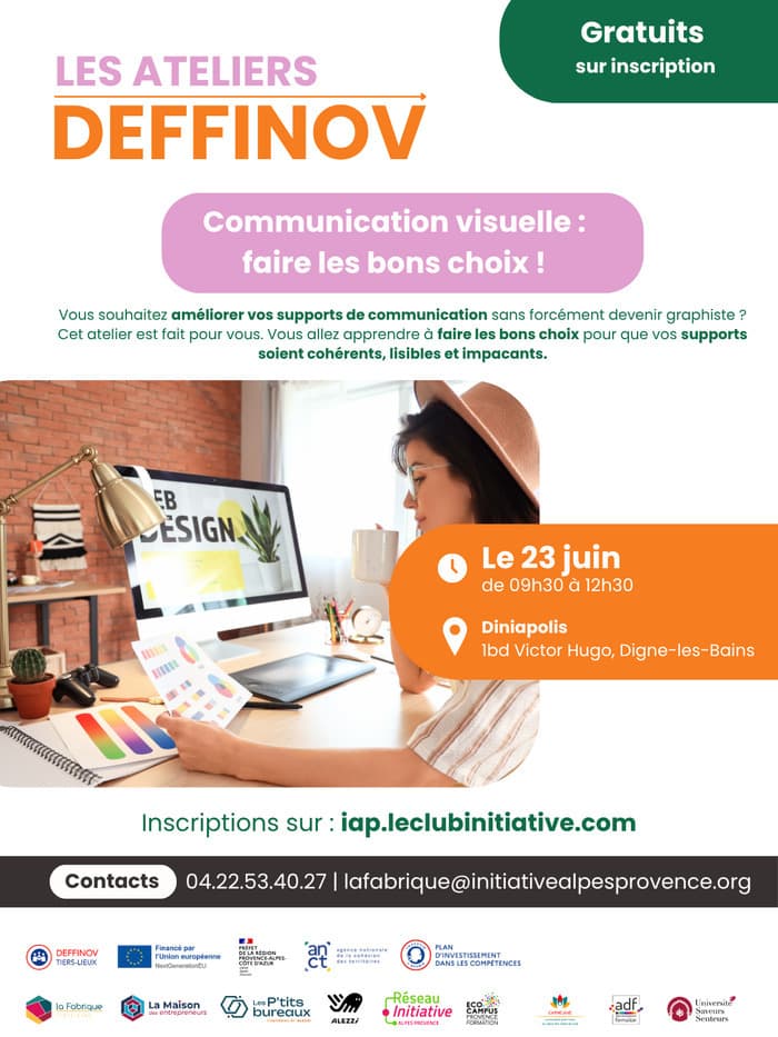 Illustration de l'événement : Atelier communication visuelle : faire les bons choix !