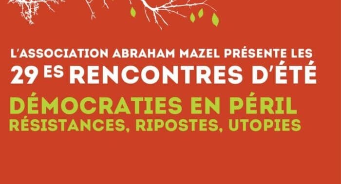 Illustration de l'événement : Ouverture des 29e rencontres d’Abraham Mazel