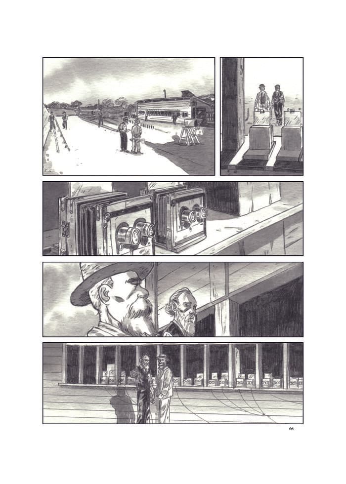 Illustration de l'événement : Exposition La photo vue par ...la BD : focus sur Muybridge (1830-1904)