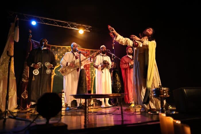 Illustration de l'événement : ESCALE MUSICALE : TRANSE, ESPRIT ET MUSIQUE GNAOUA (atelier)