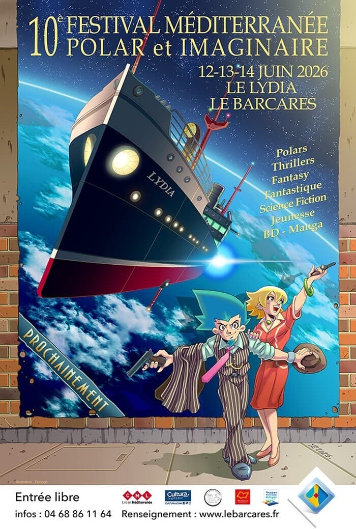 Illustration de l'événement : Festival Méditerranée Polar et Imaginaire - 10ème édition
