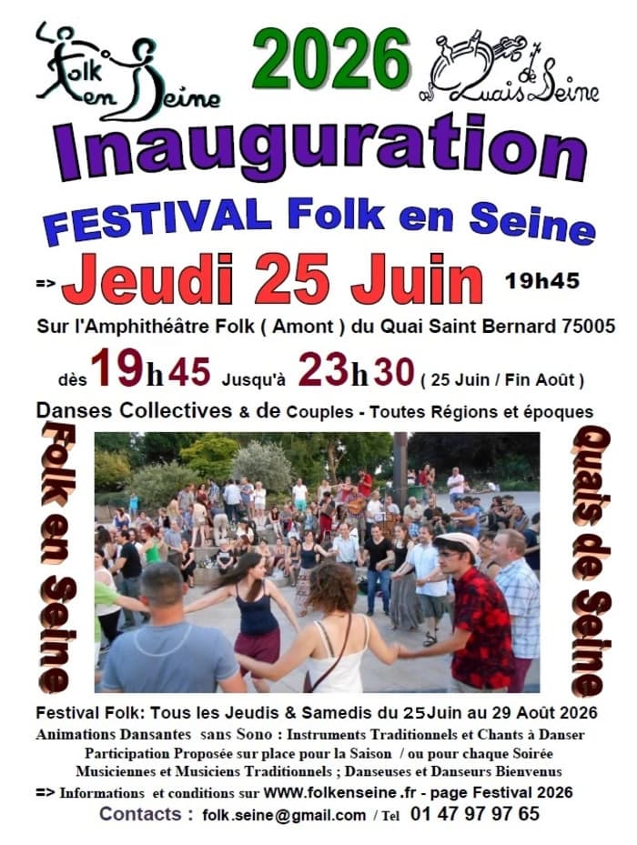 Illustration de l'événement : Festival Folk en Seine 2026 en Juin