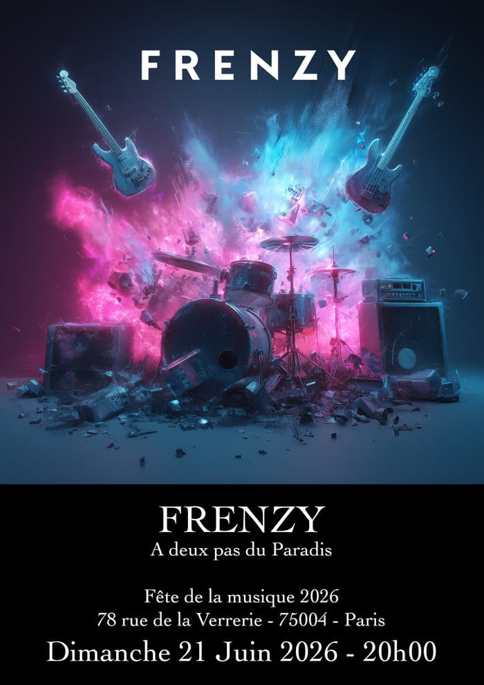 Illustration de l'événement : FRENZY à 2 pas du Paradis