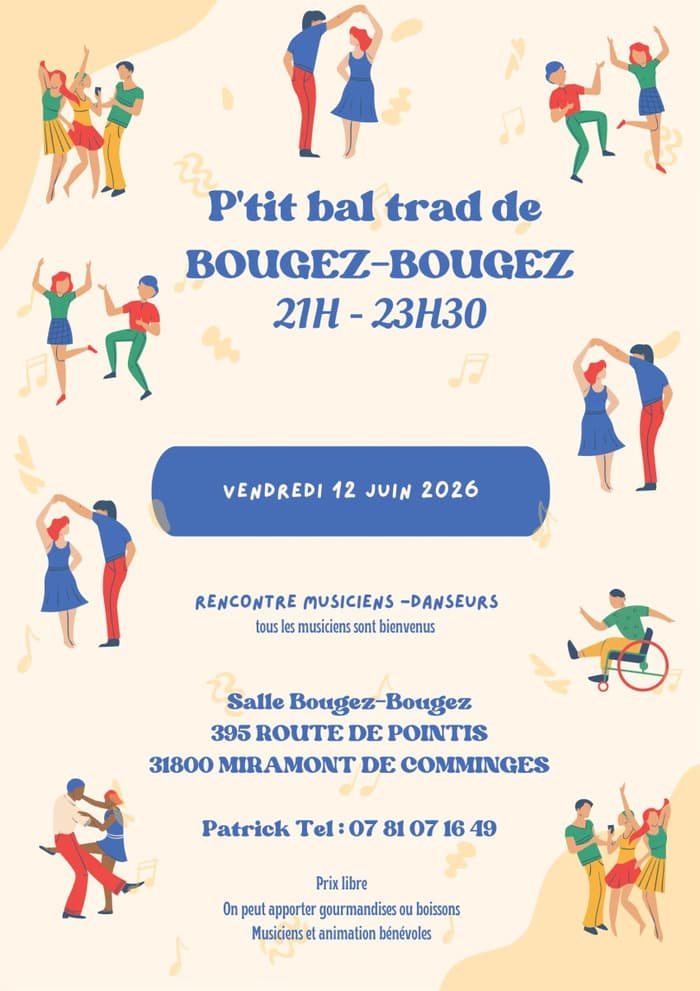 Illustration de l'événement : P'tit bal trad de Bougez-bougez