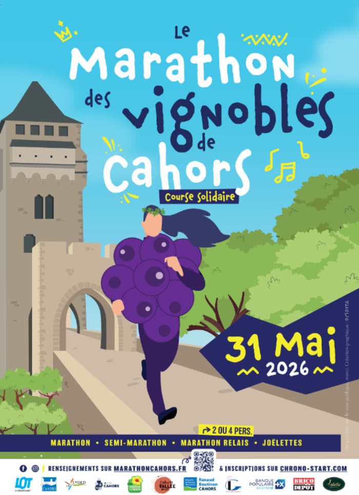 Illustration de l'événement : Marathon des vignobles de Cahors