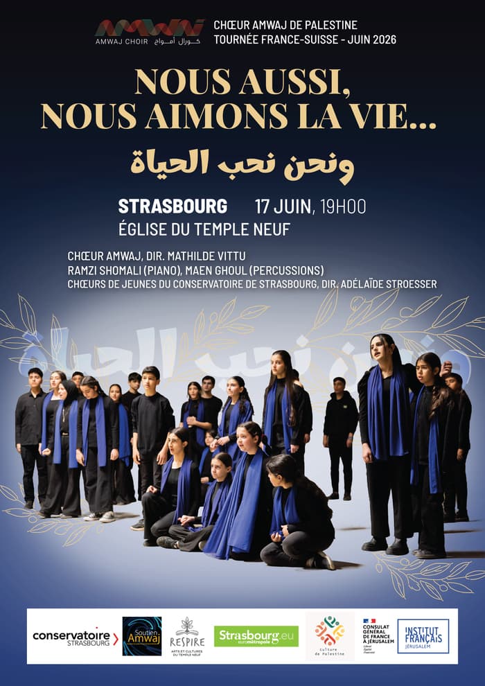 Illustration de l'événement : Concert : « Nous aussi nous aimons la vie… »