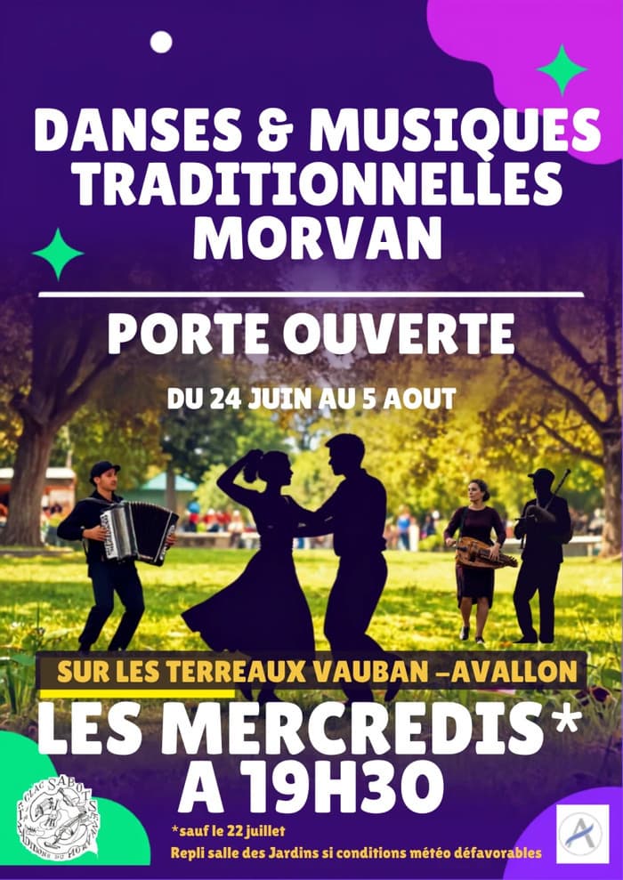 Illustration de l'événement : Portes ouvertes Danses Musiques Morvan