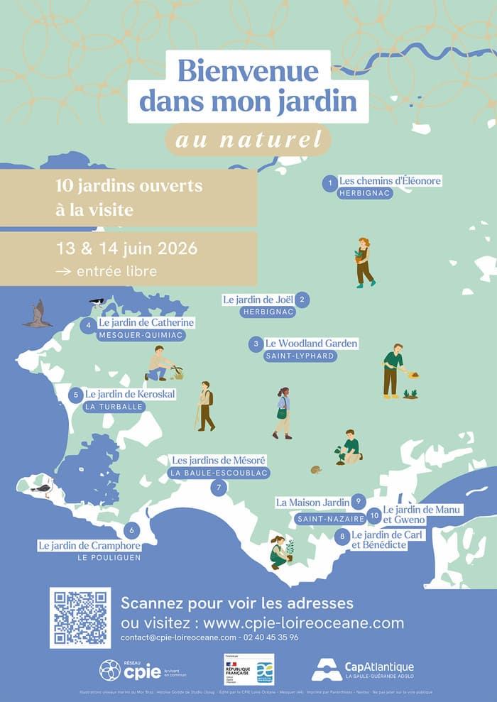 Illustration de l'événement : Bienvenue dans mon jardin au naturel
