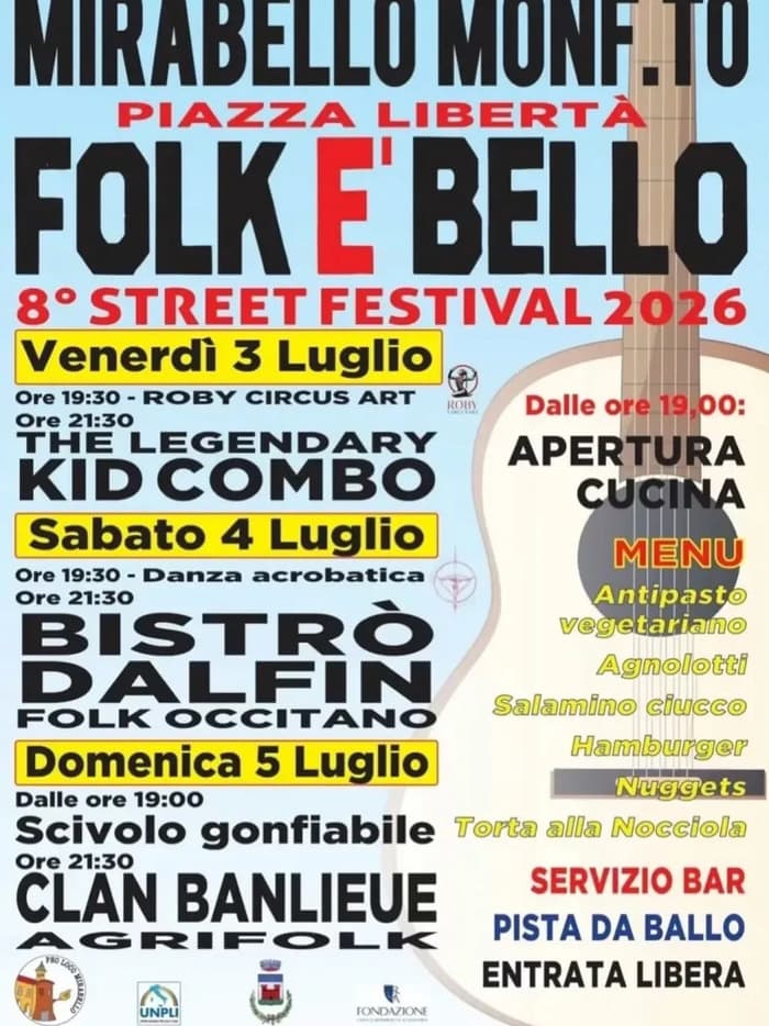 Illustration de l'événement : Festival Folk è bello