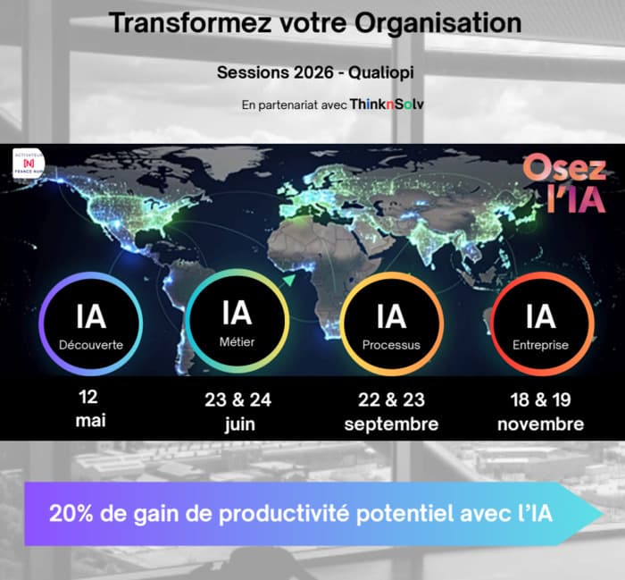 Illustration de l'événement : Libérez le potentiel de l'IA - Formation ENTREPRISE