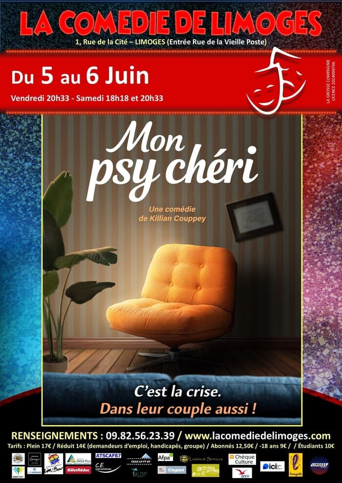 Illustration de l'événement : Mon psy chéri