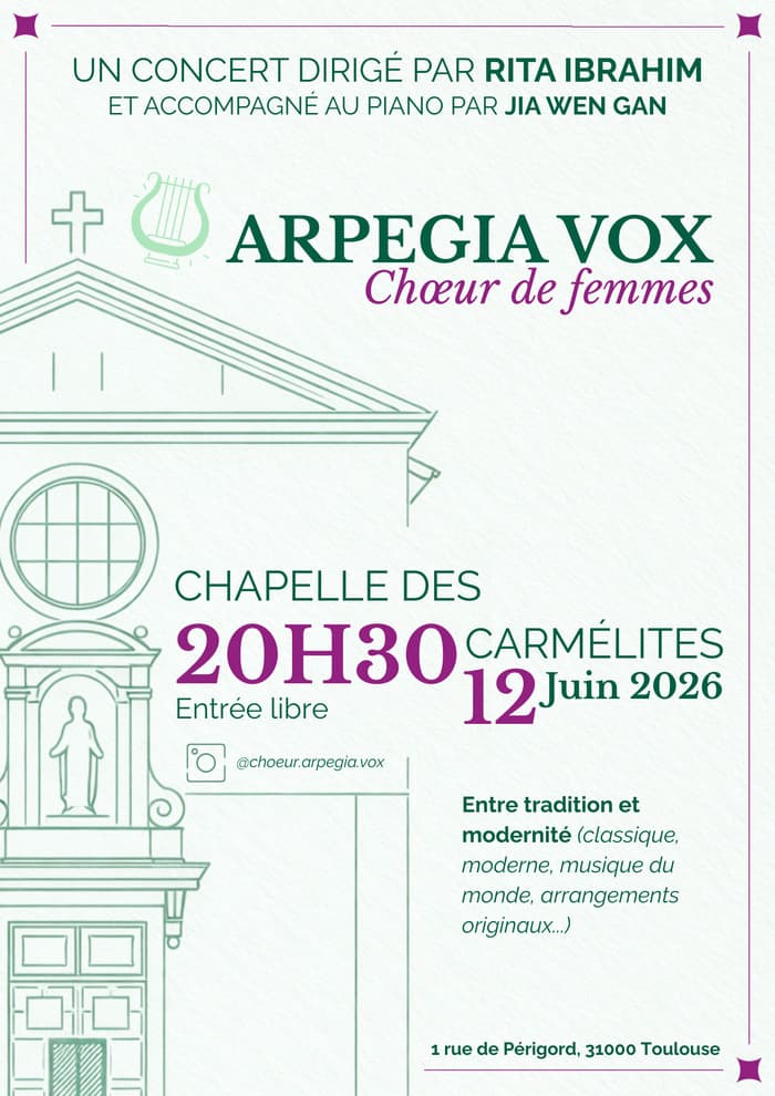 Illustration de l'événement : Arpegia Vox - Chœur de femme