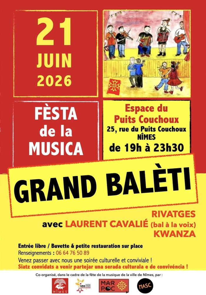 Illustration de l'événement : Grand Balèti !