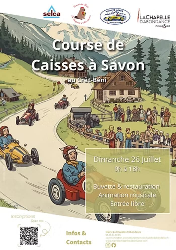 Illustration de l'événement : Course de caisses à savon